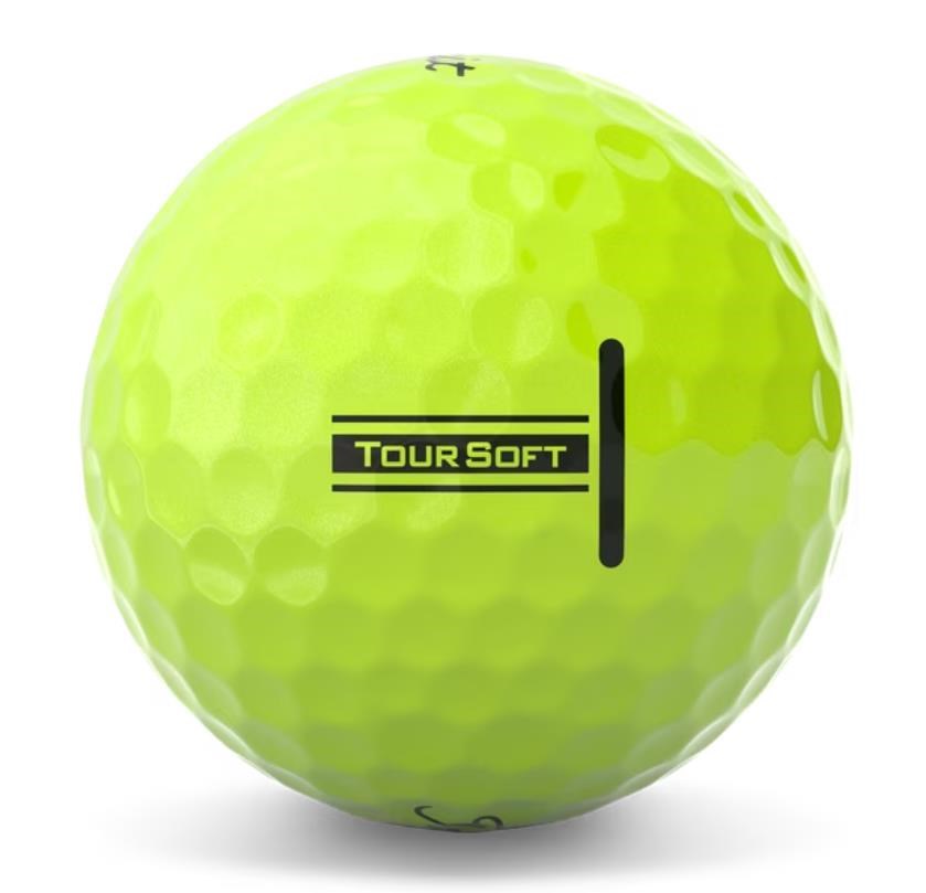 Titleist Tour Soft golfové míčky, žluté