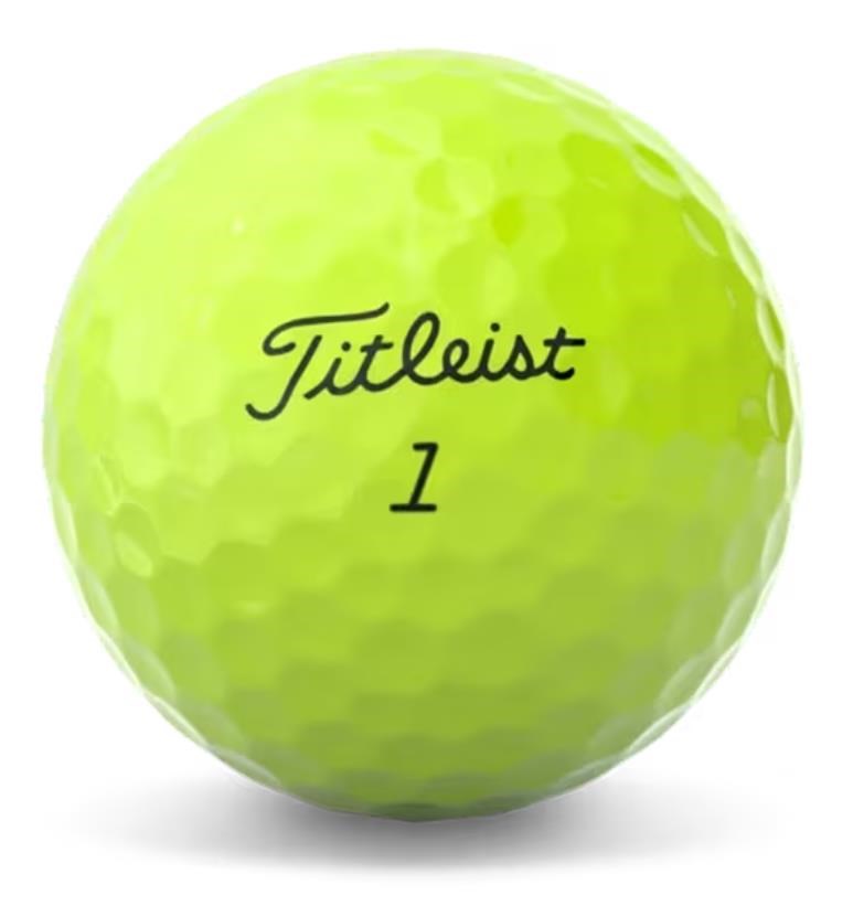 Titleist Tour Soft golfové míčky, žluté