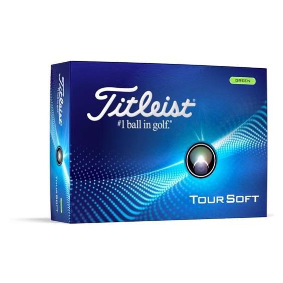 Titleist Tour Soft golfové míčky, zelené