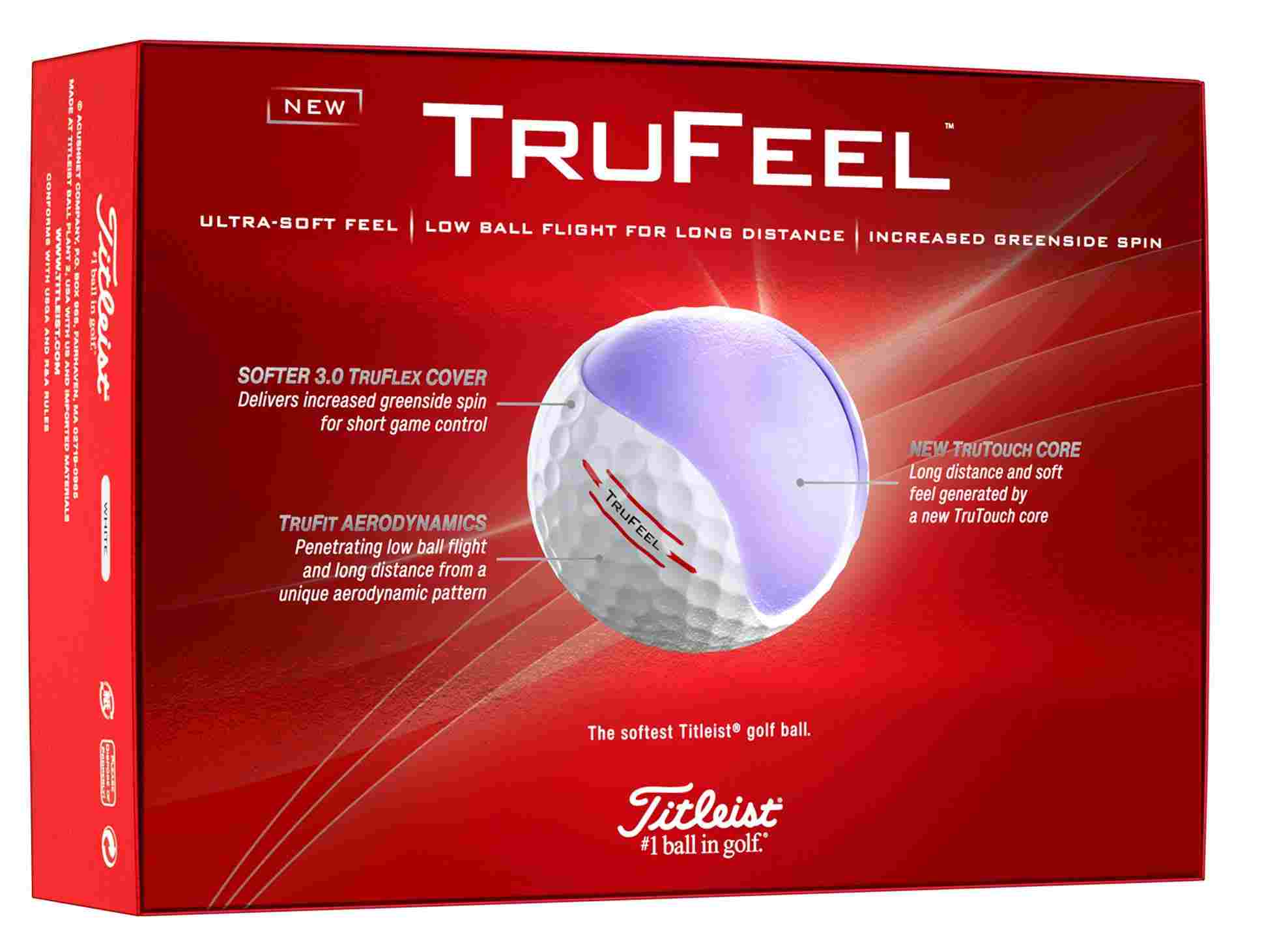 Titleist TruFeel golfové míčky