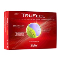 Titleist TruFeel golfové míčky, žluté
