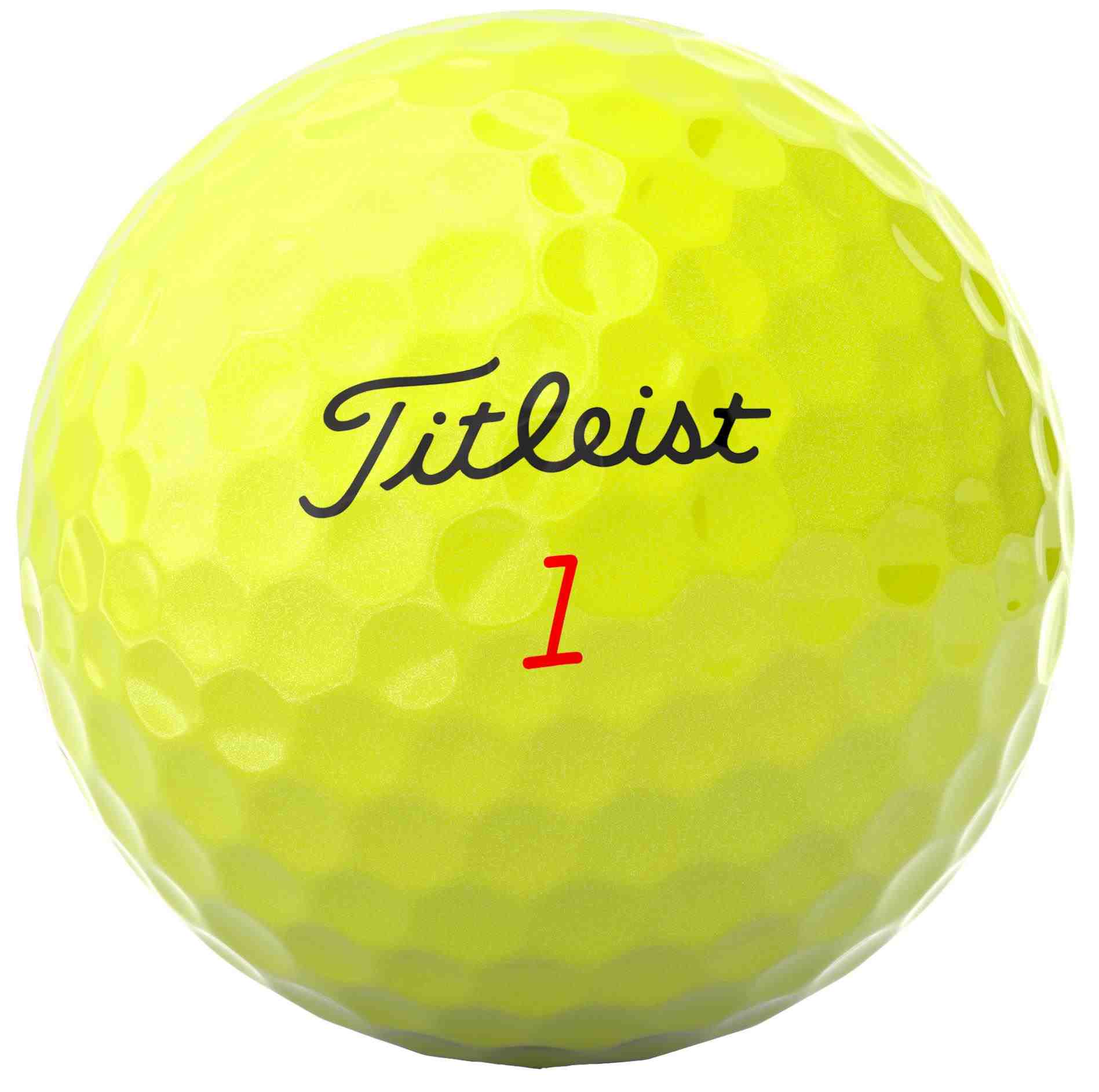 Titleist TruFeel golfové míčky, žluté