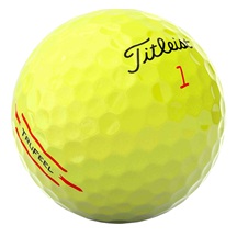 Titleist TruFeel golfové míčky, žluté