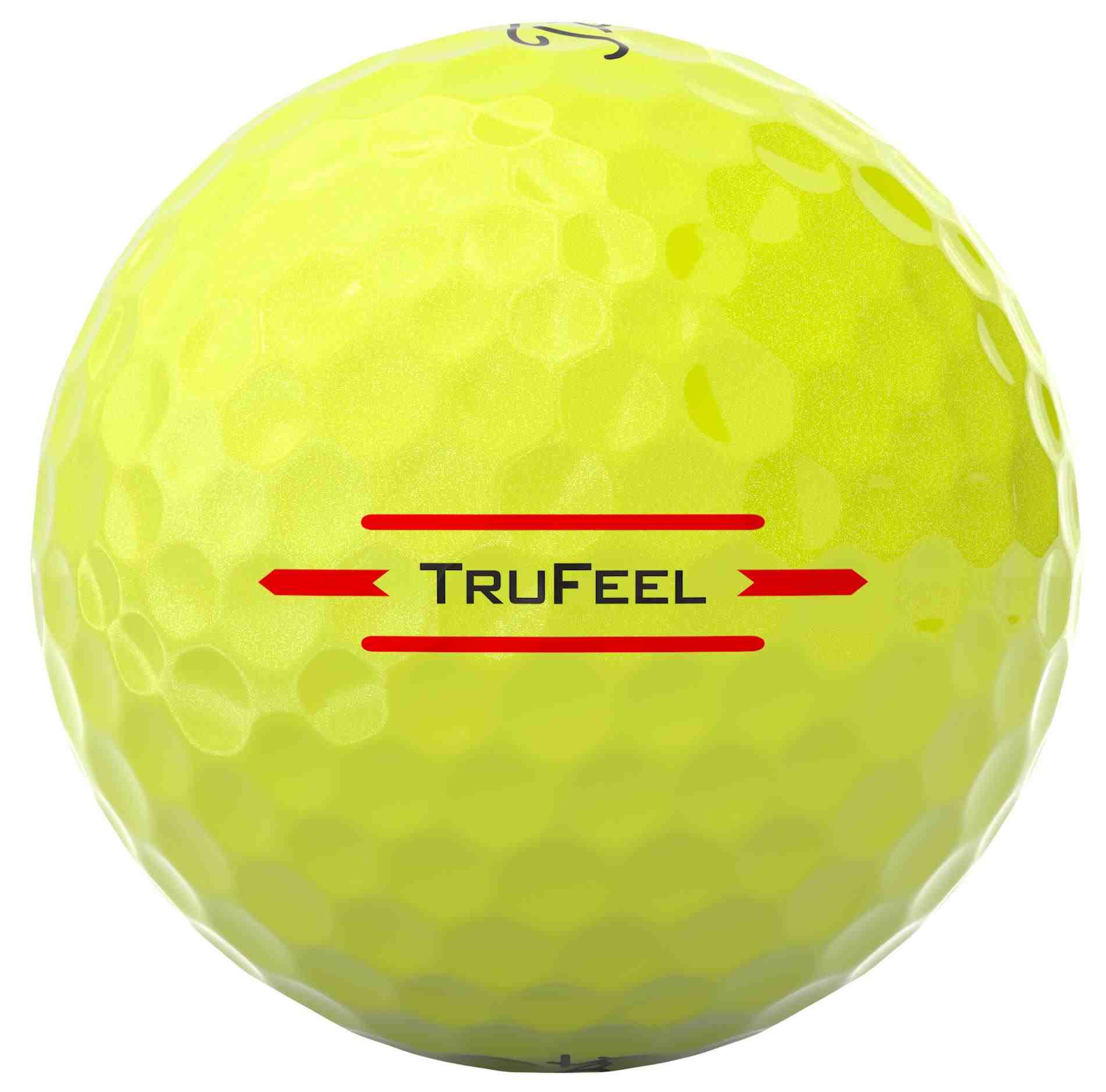 Titleist TruFeel golfové míčky, žluté