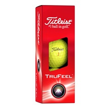 Titleist TruFeel golfové míčky, žluté