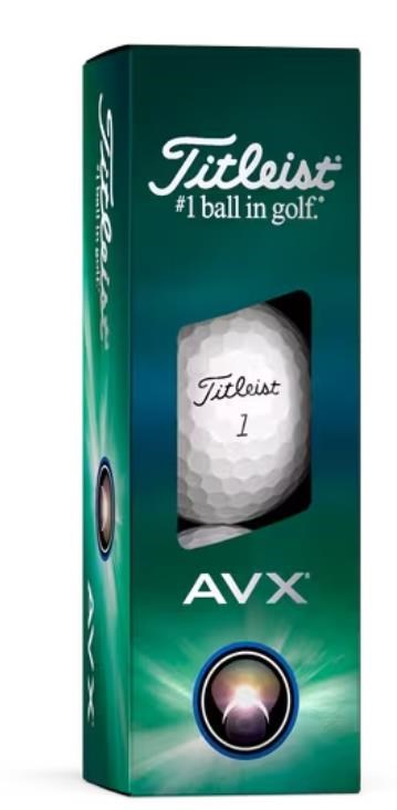 Titleist AVX golfové míčky