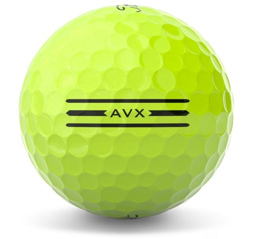 Titleist AVX golfové míčky, žluté