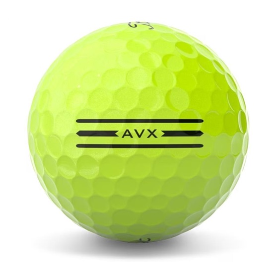 Titleist AVX golfové míčky, žluté