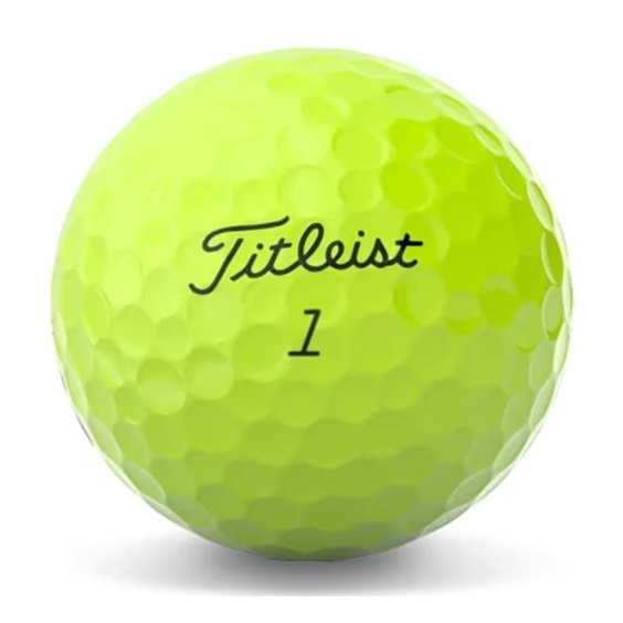 Titleist AVX golfové míčky, žluté