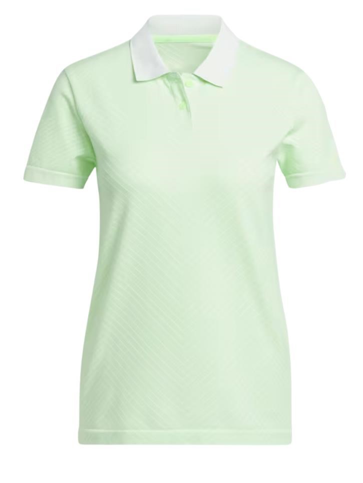 Adidas Ultimate365 Tour PrimeKnit dámské polo, crytsal jade