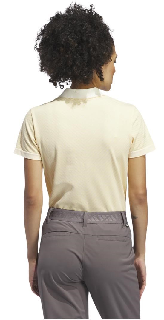 Adidas Ultimate365 Tour PrimeKnit dámské polo, žluté
