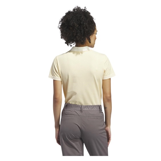 Adidas Ultimate365 Tour PrimeKnit dámské polo, žluté