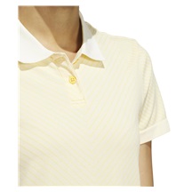 Adidas Ultimate365 Tour PrimeKnit dámské polo, žluté