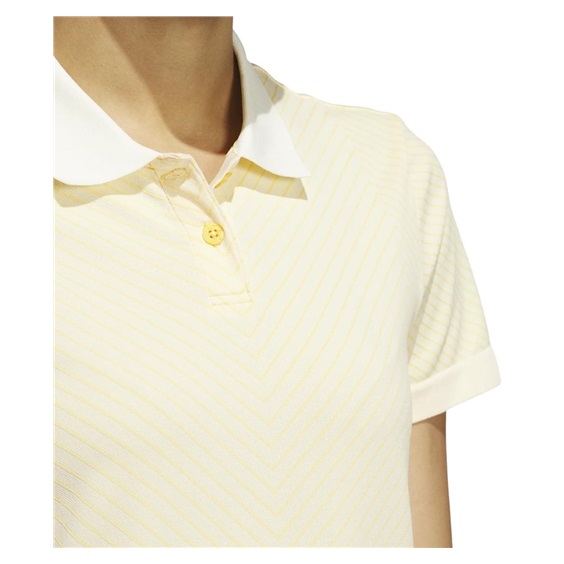 Adidas Ultimate365 Tour PrimeKnit dámské polo, žluté
