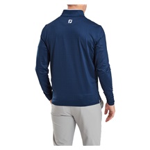 FootJoy Glen Plaid Print Chill-Out pánská mikina, modrá