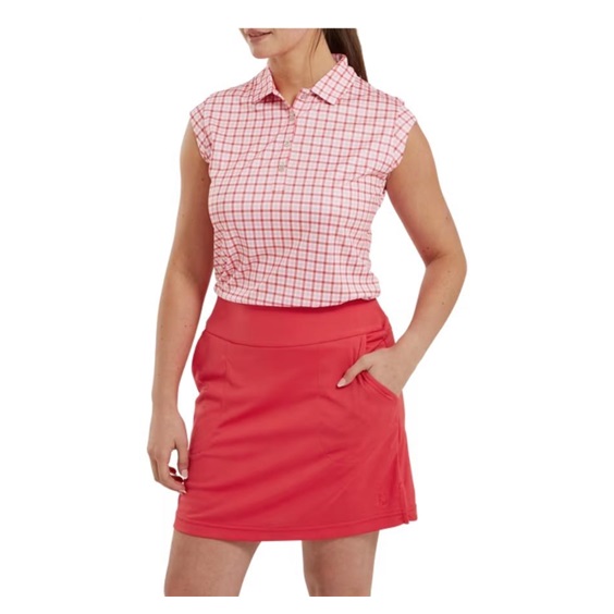 FootJoy golfová sukně, červená