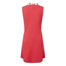 FootJoy Floral Trim golfové šaty, červené