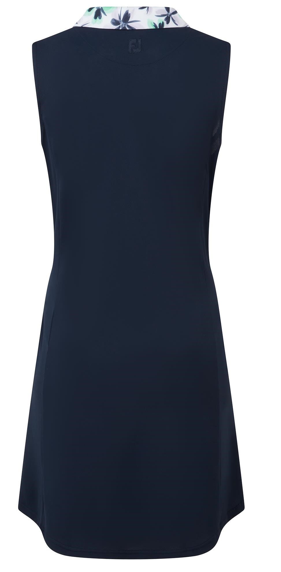 FootJoy Floral Trim golfové šaty, modré