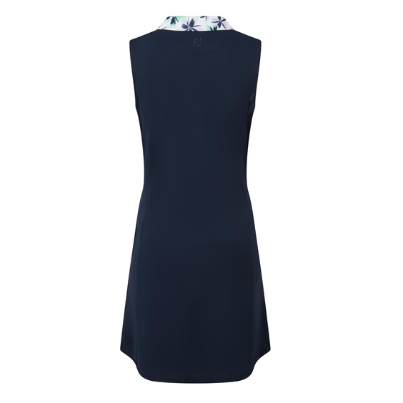 FootJoy Floral Trim golfové šaty, modré