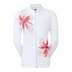 FootJoy Lightweight Full-Zip dámská budna, bílo/růžová