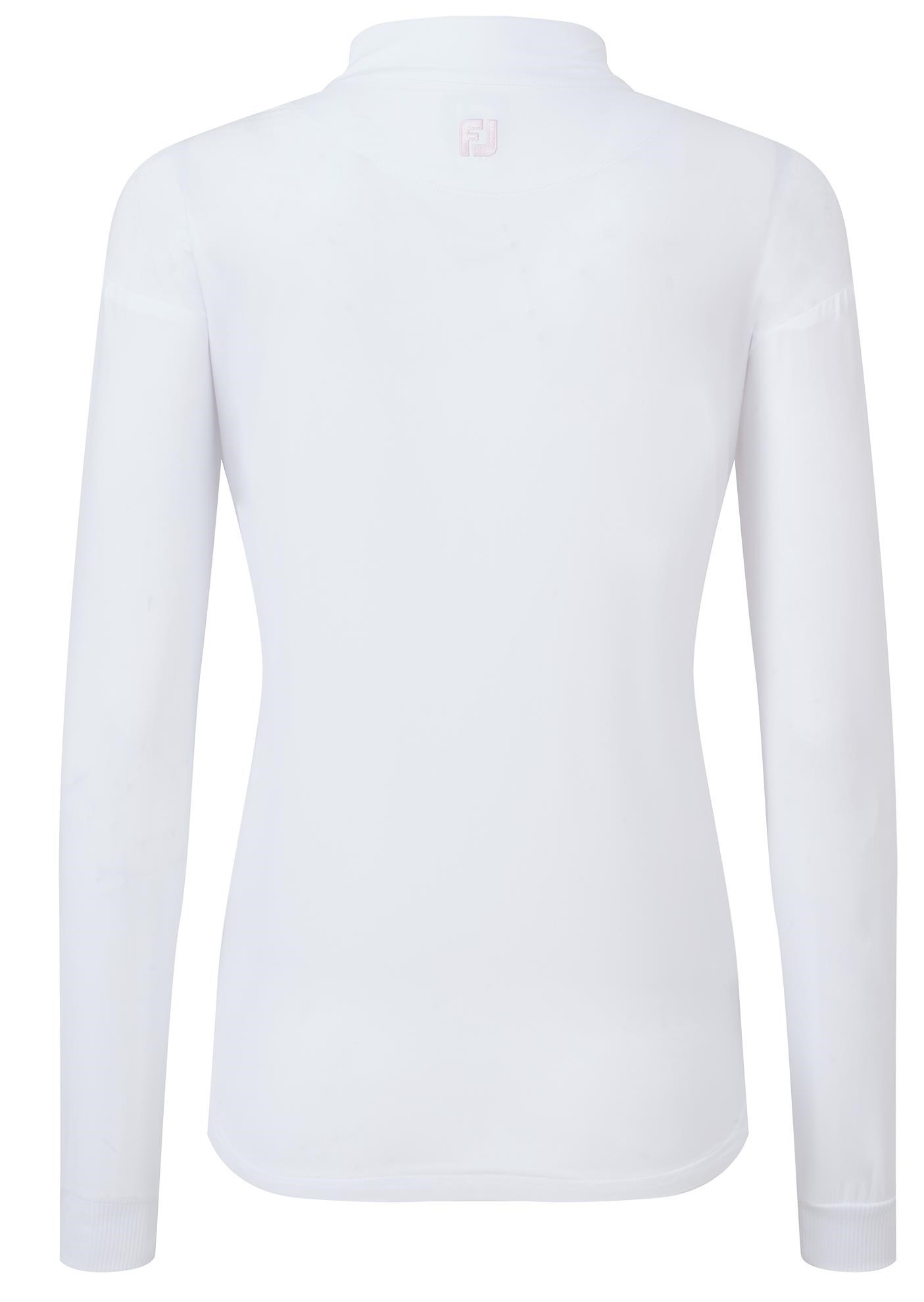 FootJoy Lightweight Full-Zip dámská budna, bílo/růžová