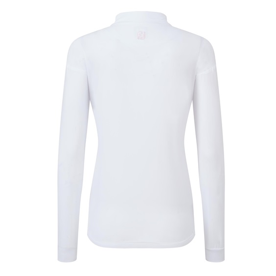 FootJoy Lightweight Full-Zip dámská budna, bílo/růžová