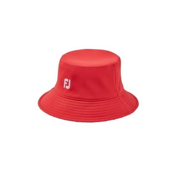 FootJoy Reversible dámský oboustranný klobouk, red/gingham