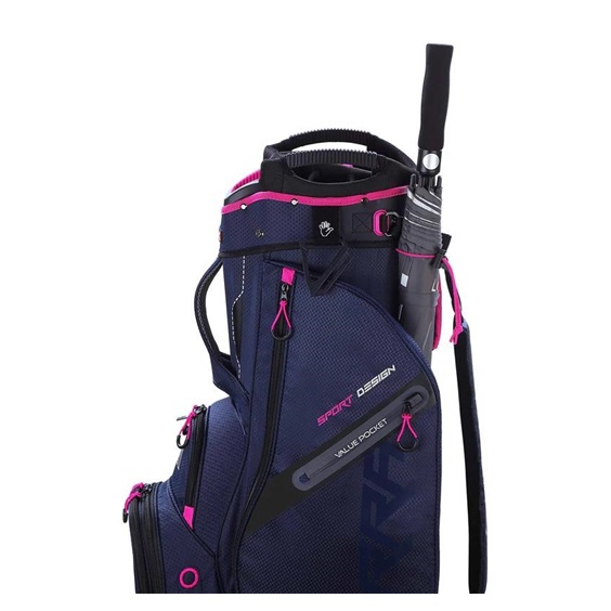Big Max Terra Sport cart bag, modro/růžový