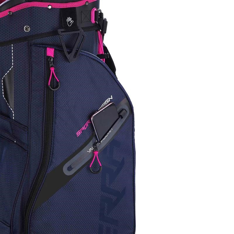 Big Max Terra Sport cart bag, modro/růžový