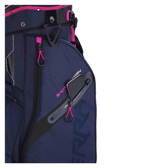 Big Max Terra Sport cart bag, modro/růžový