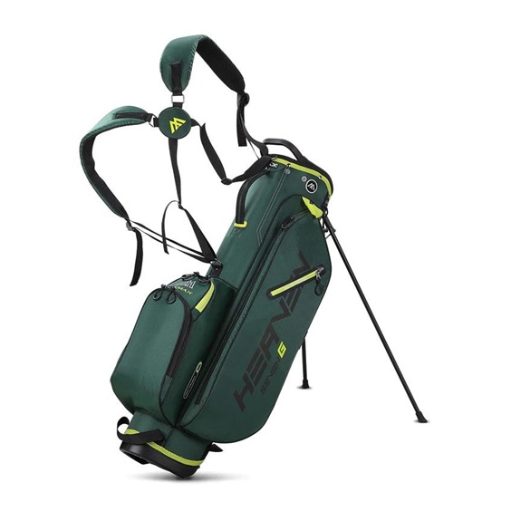 Big Max Heaven Seven G stand bag, forest green/lime
