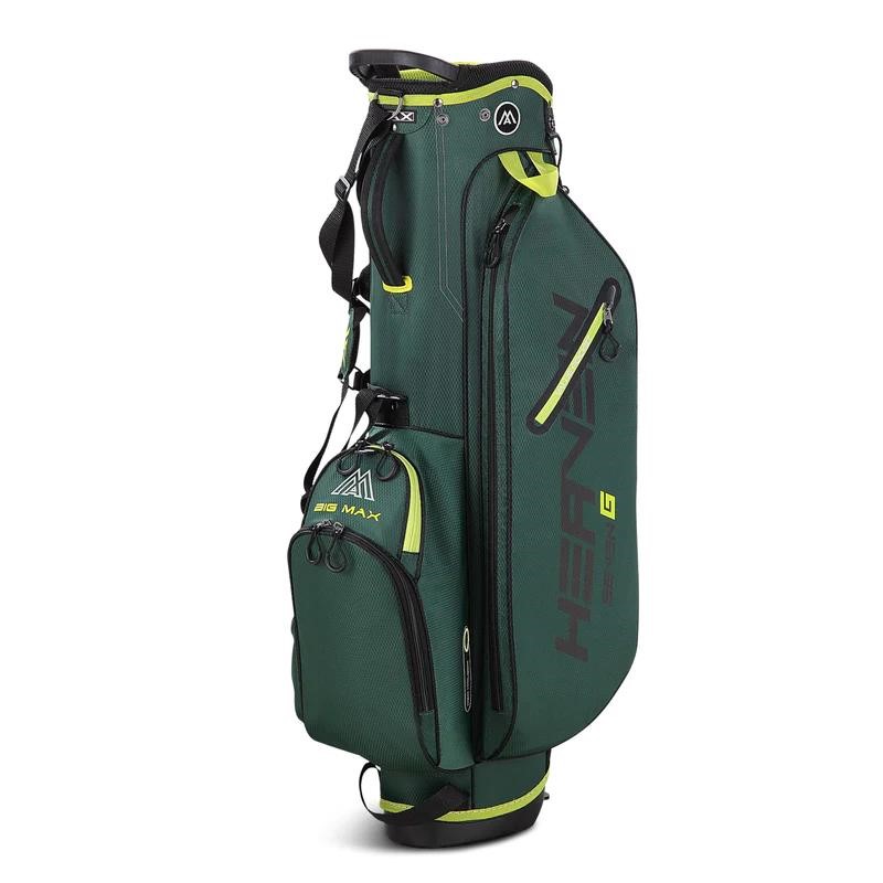 Big Max Heaven Seven G stand bag, forest green/lime