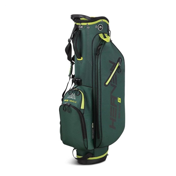 Big Max Heaven Seven G stand bag, forest green/lime