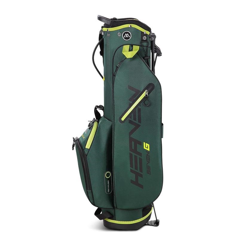 Big Max Heaven Seven G stand bag, forest green/lime