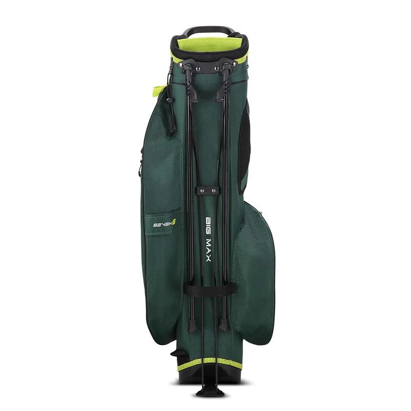 Big Max Heaven Seven G stand bag, forest green/lime