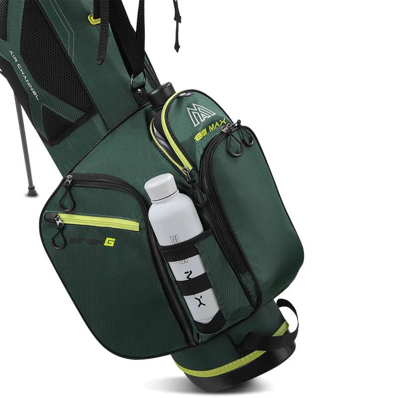 Big Max Heaven Seven G stand bag, forest green/lime