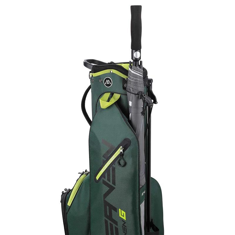 Big Max Heaven Seven G stand bag, forest green/lime