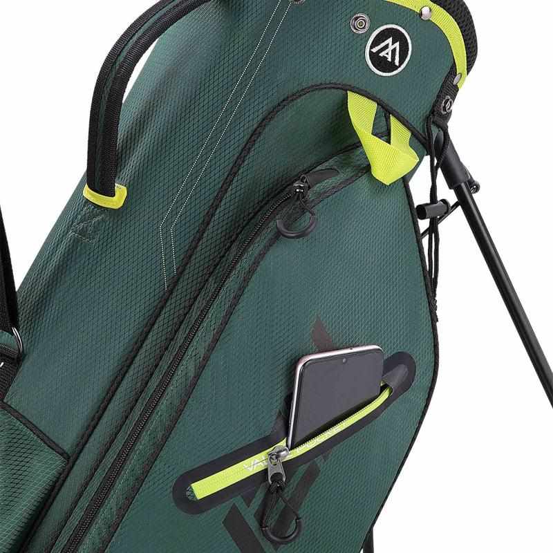 Big Max Heaven Seven G stand bag, forest green/lime