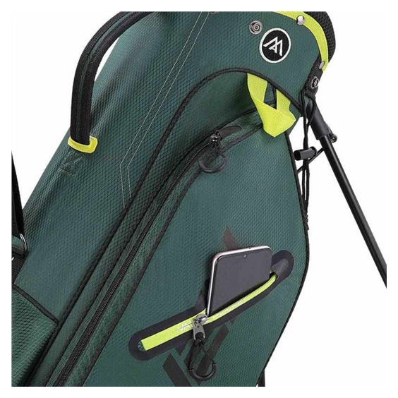 Big Max Heaven Seven G stand bag, forest green/lime