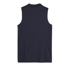 Puma Range Pique Sleeveless dámské polo bez rukávů, tmavě modré