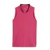 Puma Range Pique Sleeveless dámské polo bez rukávů, růžové