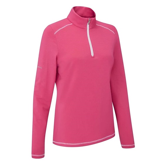 PING Sonya Fleece dámská mikina, růžová
