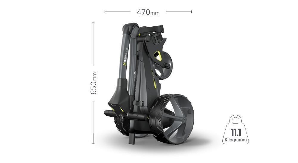 Motocaddy M3 GPS DHC elektrický vozík, Ultra Lithium