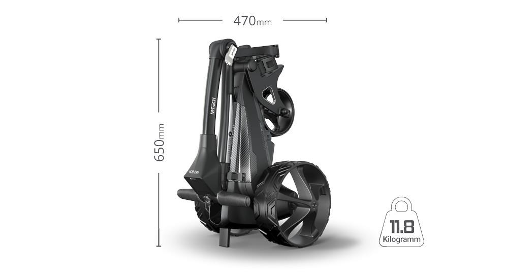 Motocaddy M-TECH GPS DHC elektrický vozík
