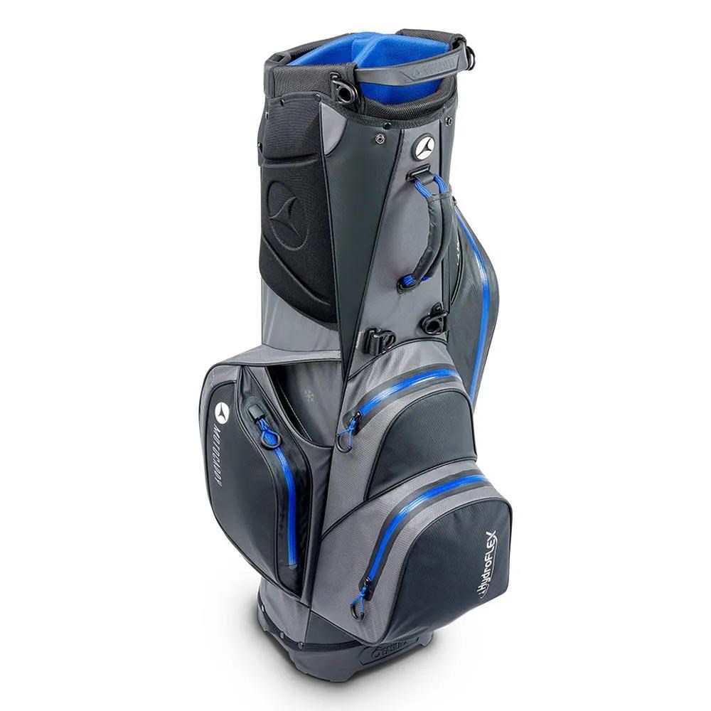 Motocaddy HydroFLEX stand bag, šedo/modrý