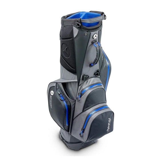 Motocaddy HydroFLEX stand bag, šedo/modrý