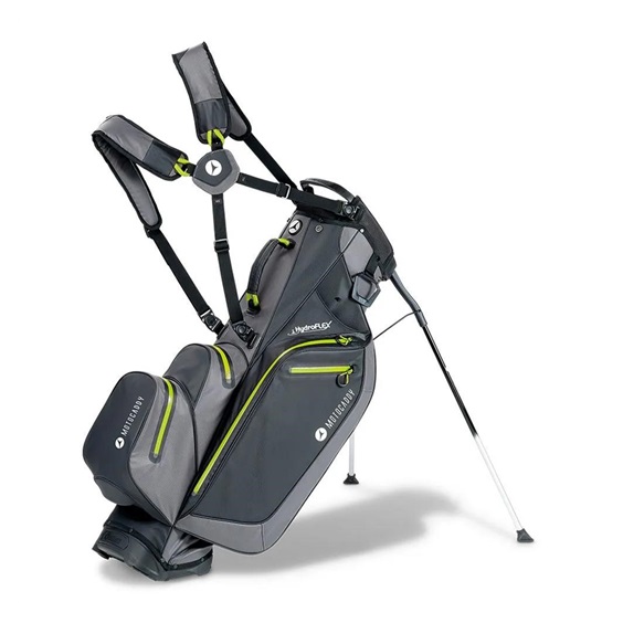 Motocaddy HydroFLEX stand bag, šedo/limetkový