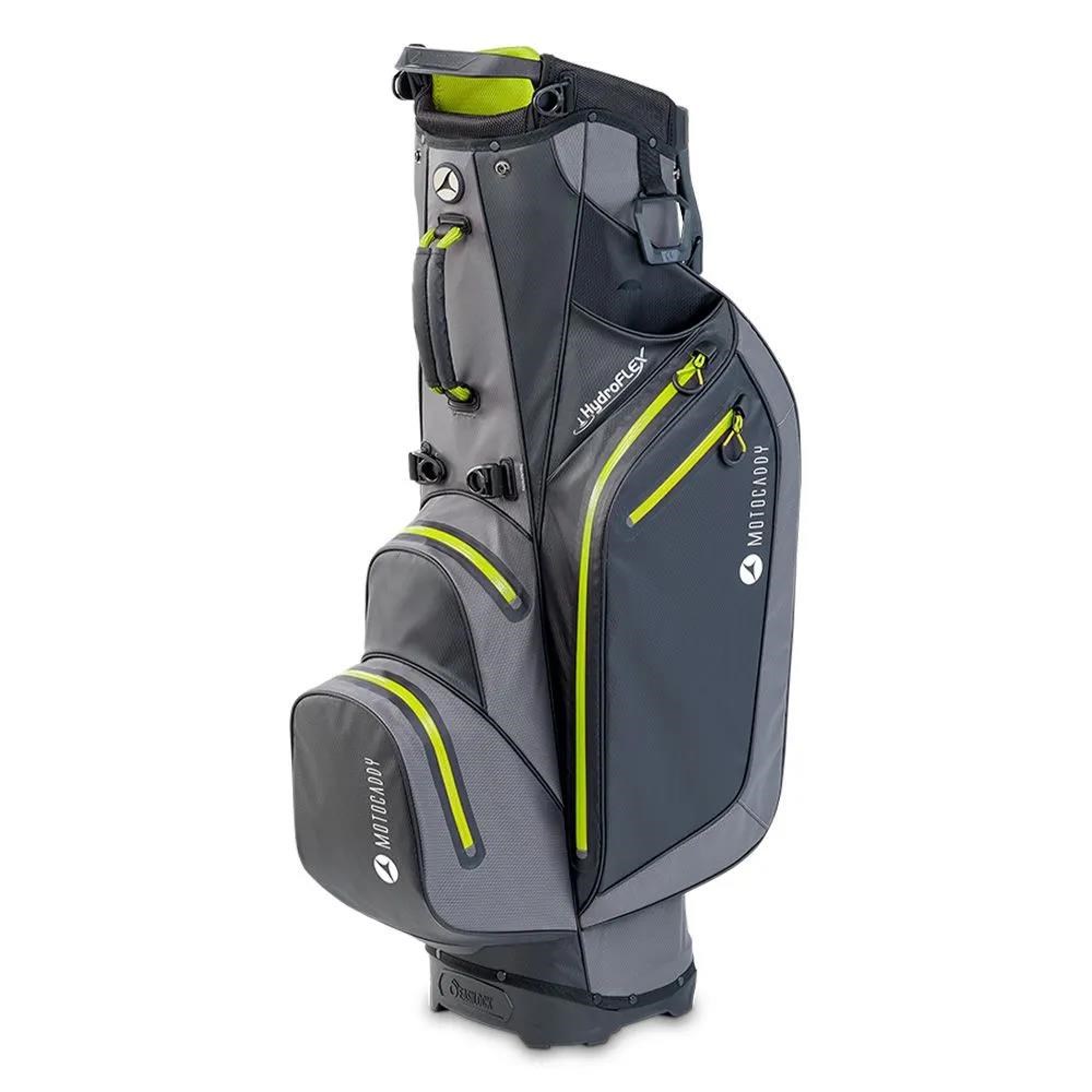 Motocaddy HydroFLEX stand bag, šedo/limetkový