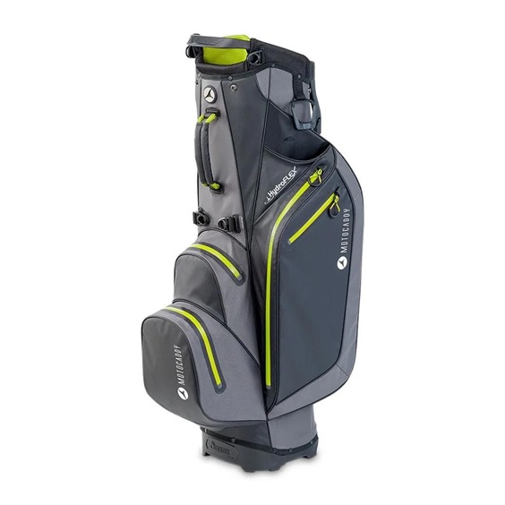 Motocaddy HydroFLEX stand bag, šedo/limetkový
