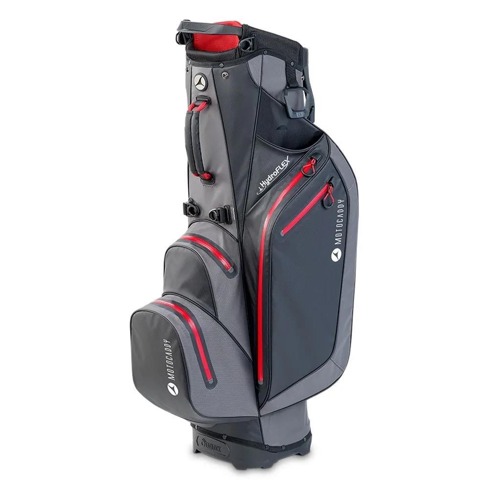 Motocaddy HydroFLEX stand bag, šedo/červený